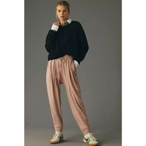 Daily Practice Anthropologie Broadmore Pleated Joggers Size Small